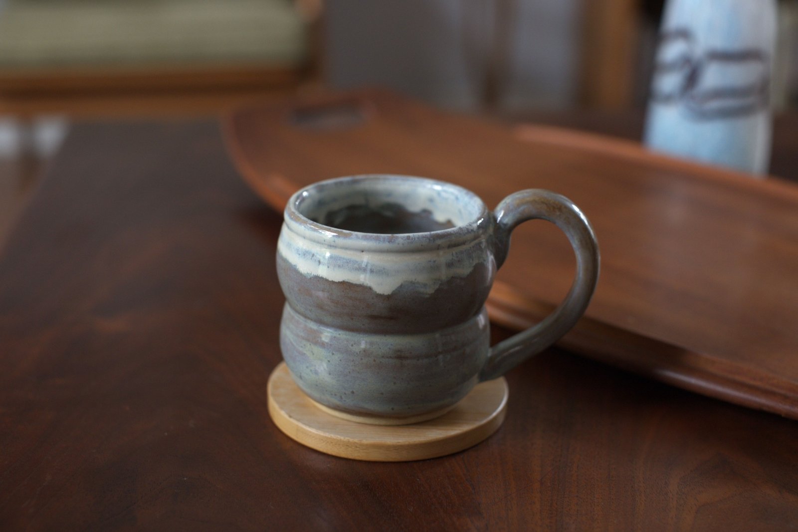 Gray Waves Bubble Mug — photo 6 of 6