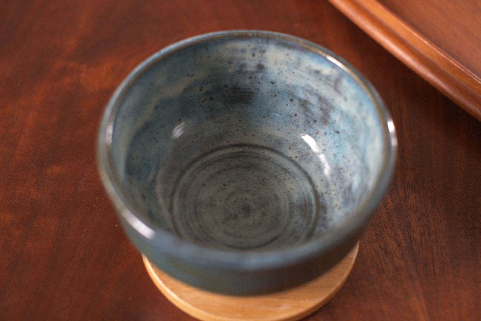 Medium Teal Bowl — photo 3 of 4