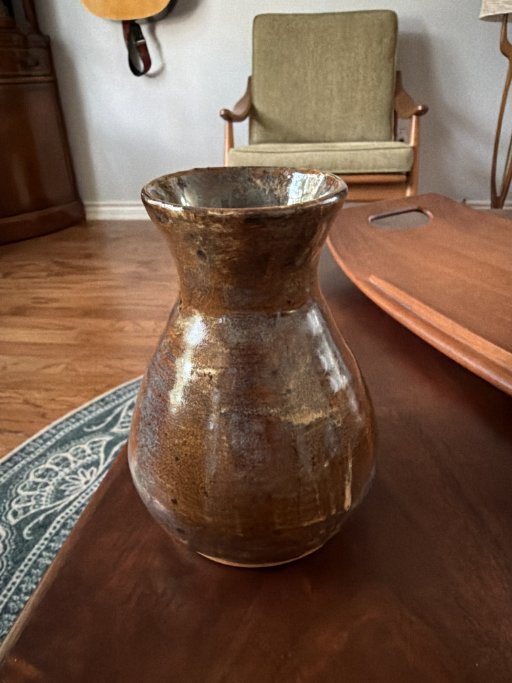 Tigers Eye Vase