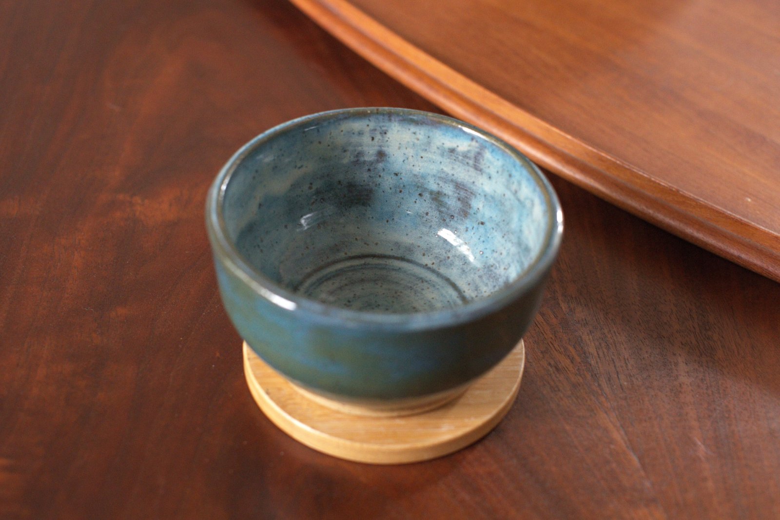Medium Teal Bowl — photo 4 of 4